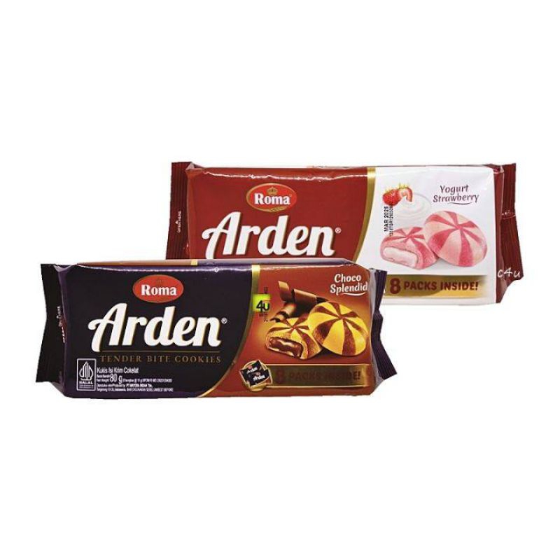 

Roma Arden Pack | Tender Bite Cookies Isi 8pcs/pack@80g