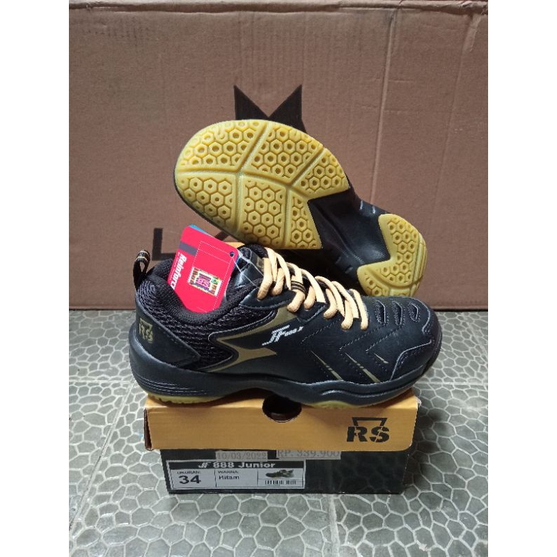 sepatu badminton RS JF 888 junior minus