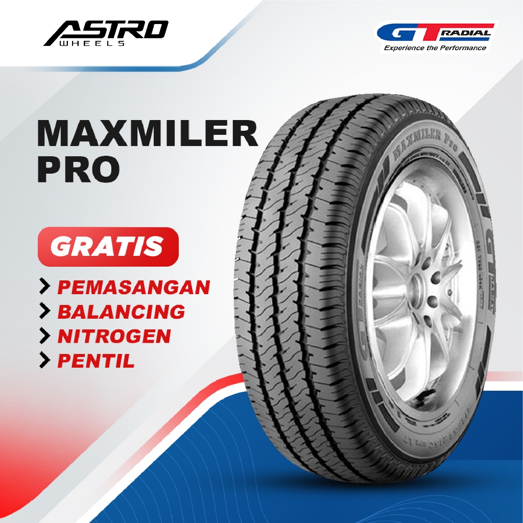GT Radial MAXMILER PRO 175 R14C Ban Mobil
