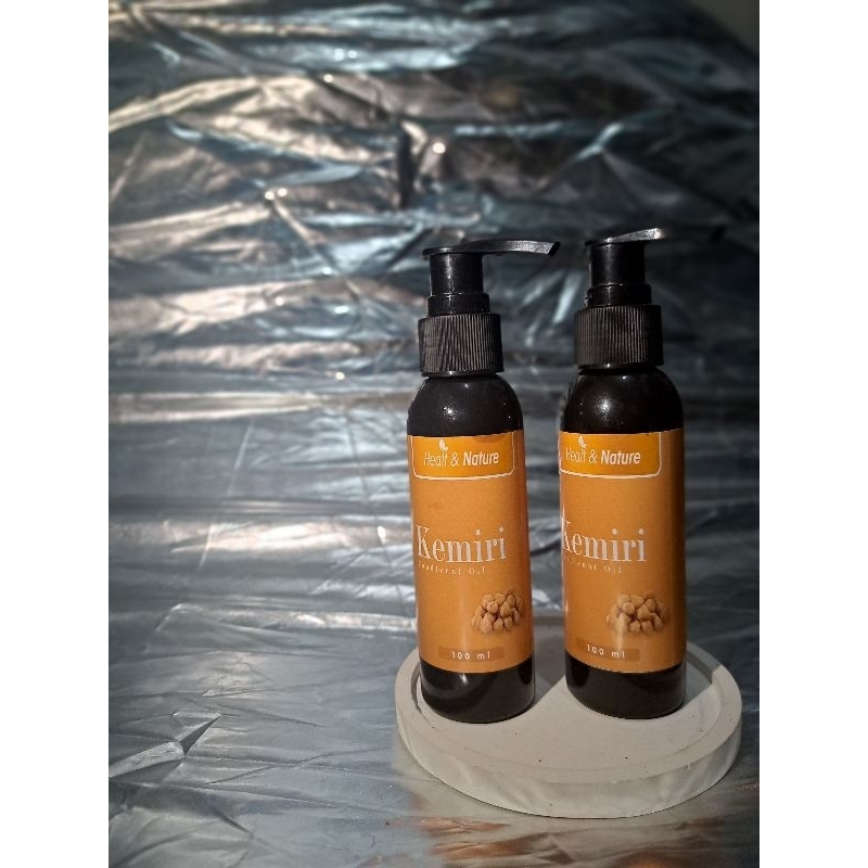 Minyak Kemiri Healt & Nature/ Minyak kemiri bakar/ minyak kemiri murni