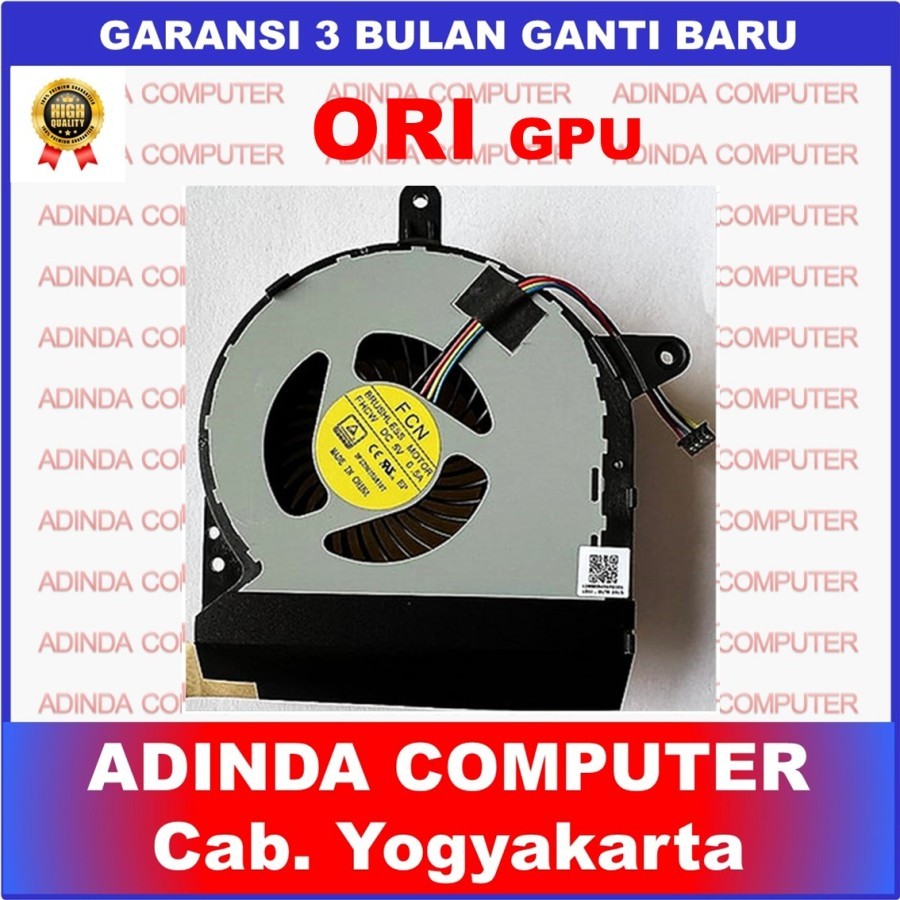 Fan Asus ROG G751 G751J G751JL G751JM G751JT G751JY G751JZ G751M GPU