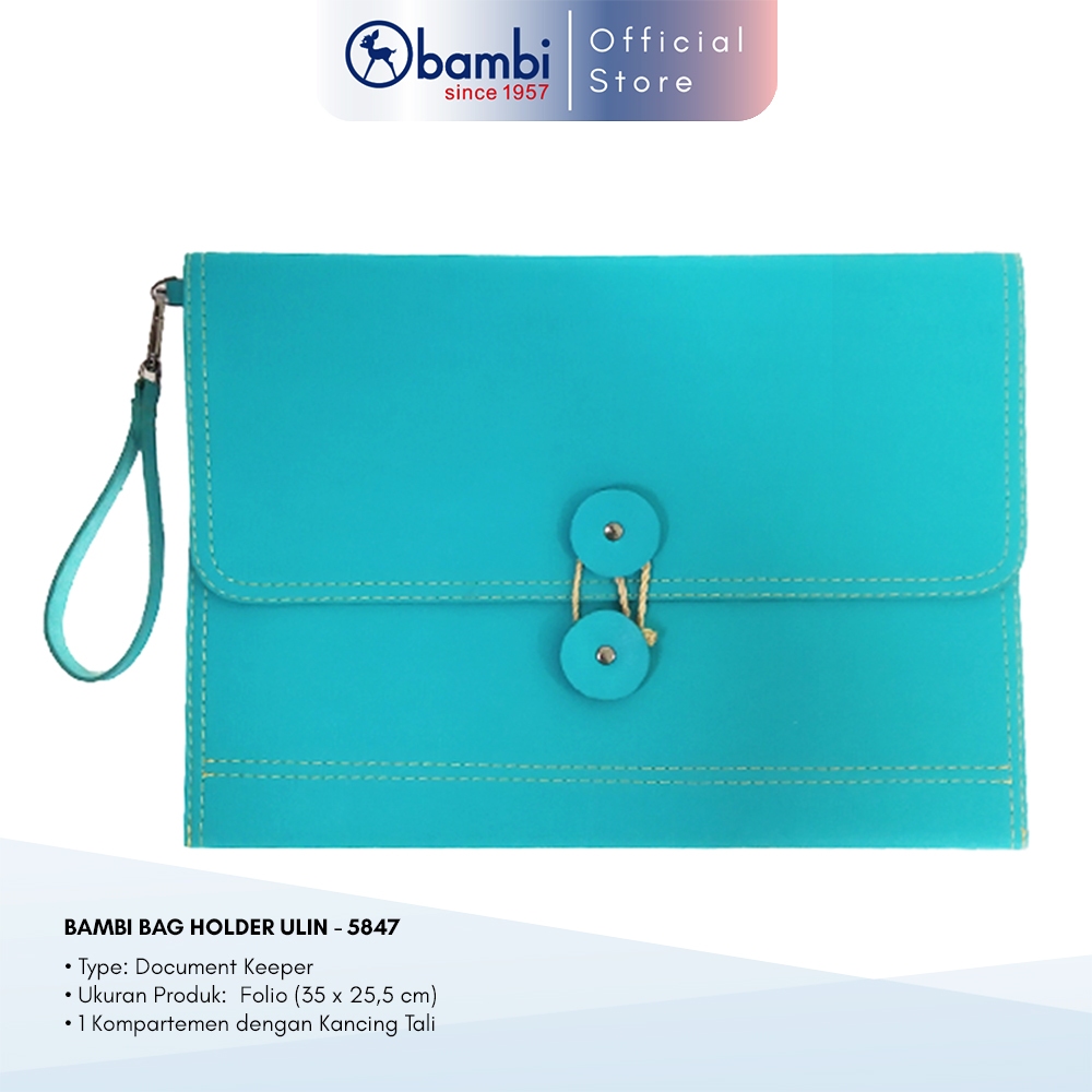 

Bambi Tas Dokumen Folio Edisi Document Holder Tipe Ulin Original