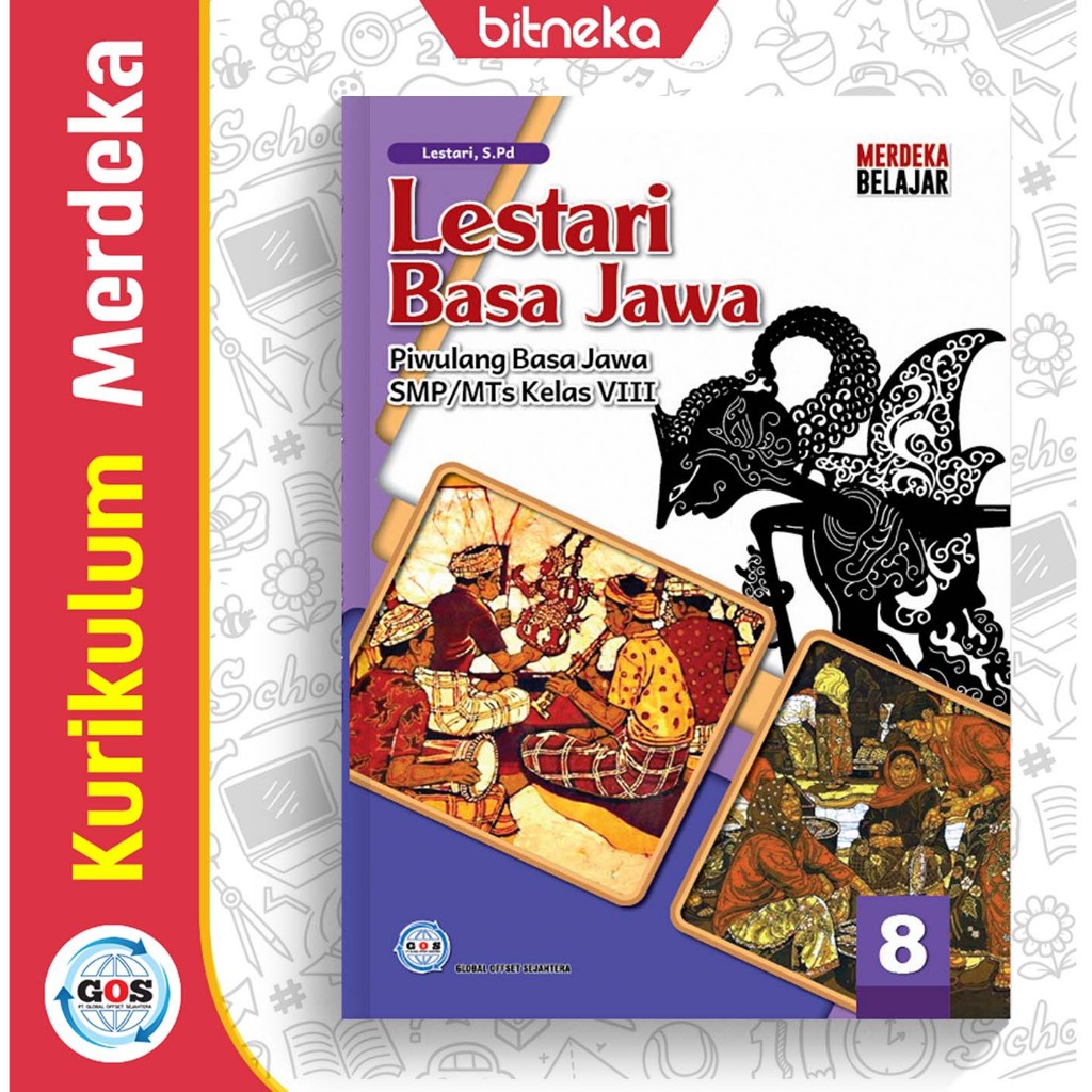 Buku Siswa Lestari Basa Jawa SMP/MTs  Kelas 8 Kurikulum Merdeka - GOS