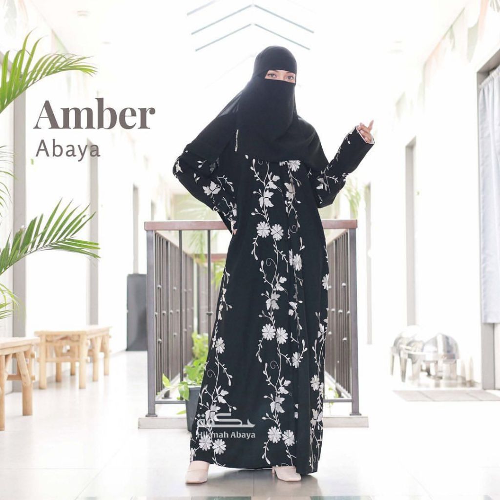 hikmahabaya - Amber Abaya asli saudi arab style saudi premium