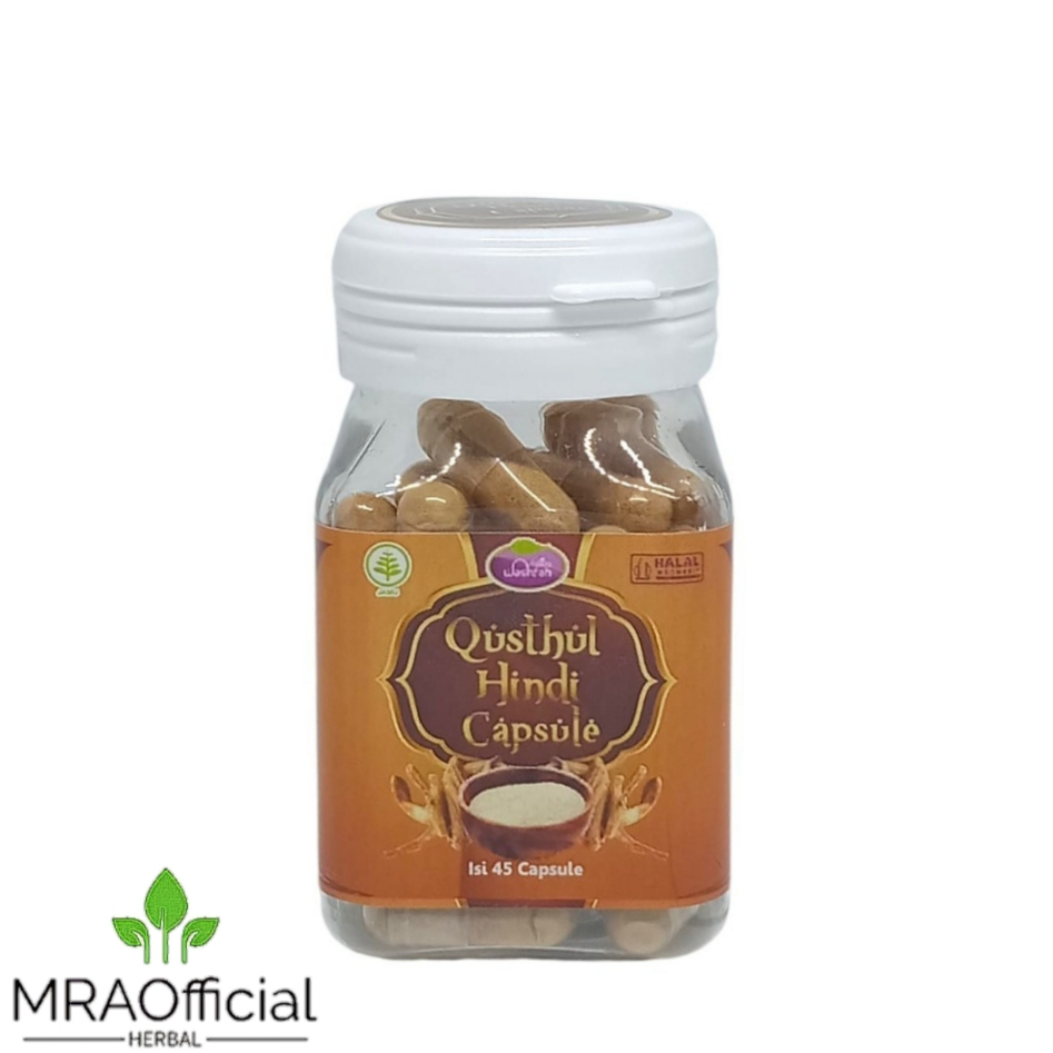 Qustthul Hindi Washfah 45 kapsul | Ekstrak Kapsul Qustus Hindi