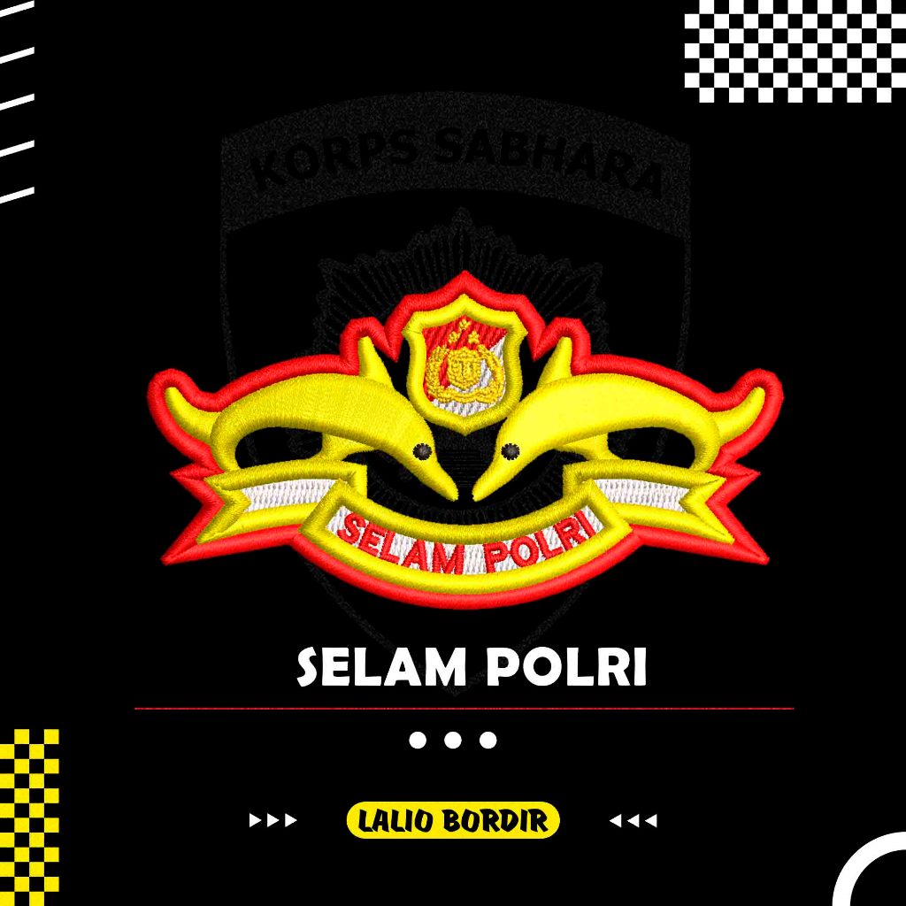 BREVET BORDIR SELAM POLRI TIMBUL