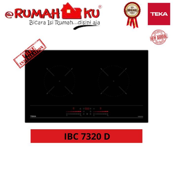 Teka IBC 7320 D Kompor Tanam Induksi 2 Zona 73cm