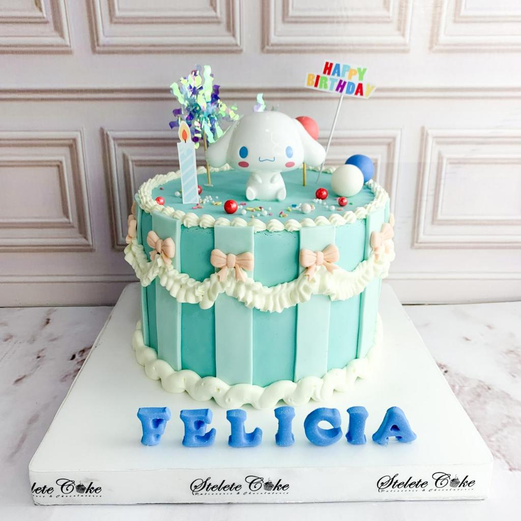 

Kue Ulang Tahun/Birthday Cake/Kue Ultah Tema Cinnamoroll/Kue birthday jakarta/Cinnamoroll Cake Jakarta