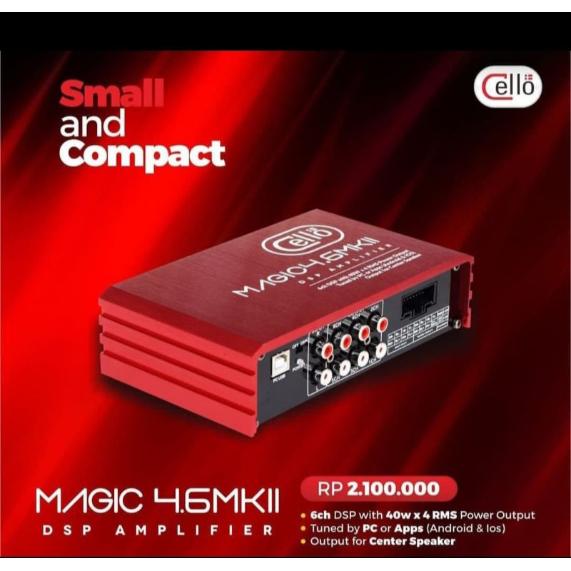 Power DSP Processor Cello Magic 4.6