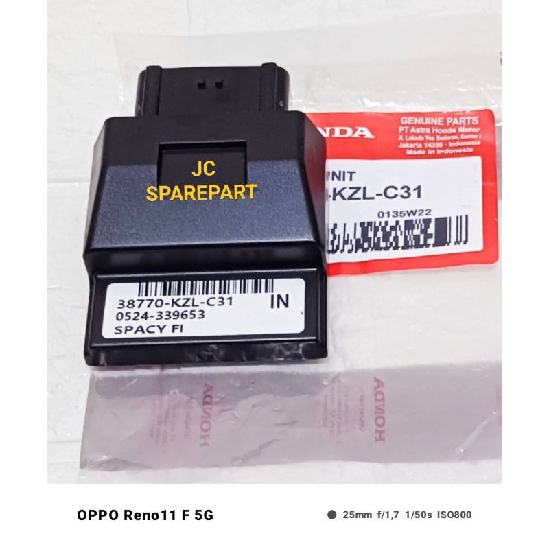 ECU ECM KZL UNTUK MOTOR HONDA SPACY 2013-2018