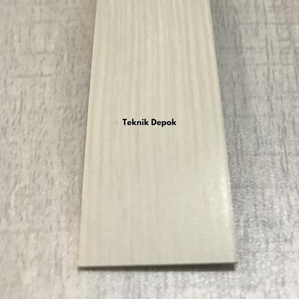 Permeter Taco Edging 355H White Vir 1 mm x 42 mm Pelapis Pinggiran List Finishing HPL 355 H Cream Ga