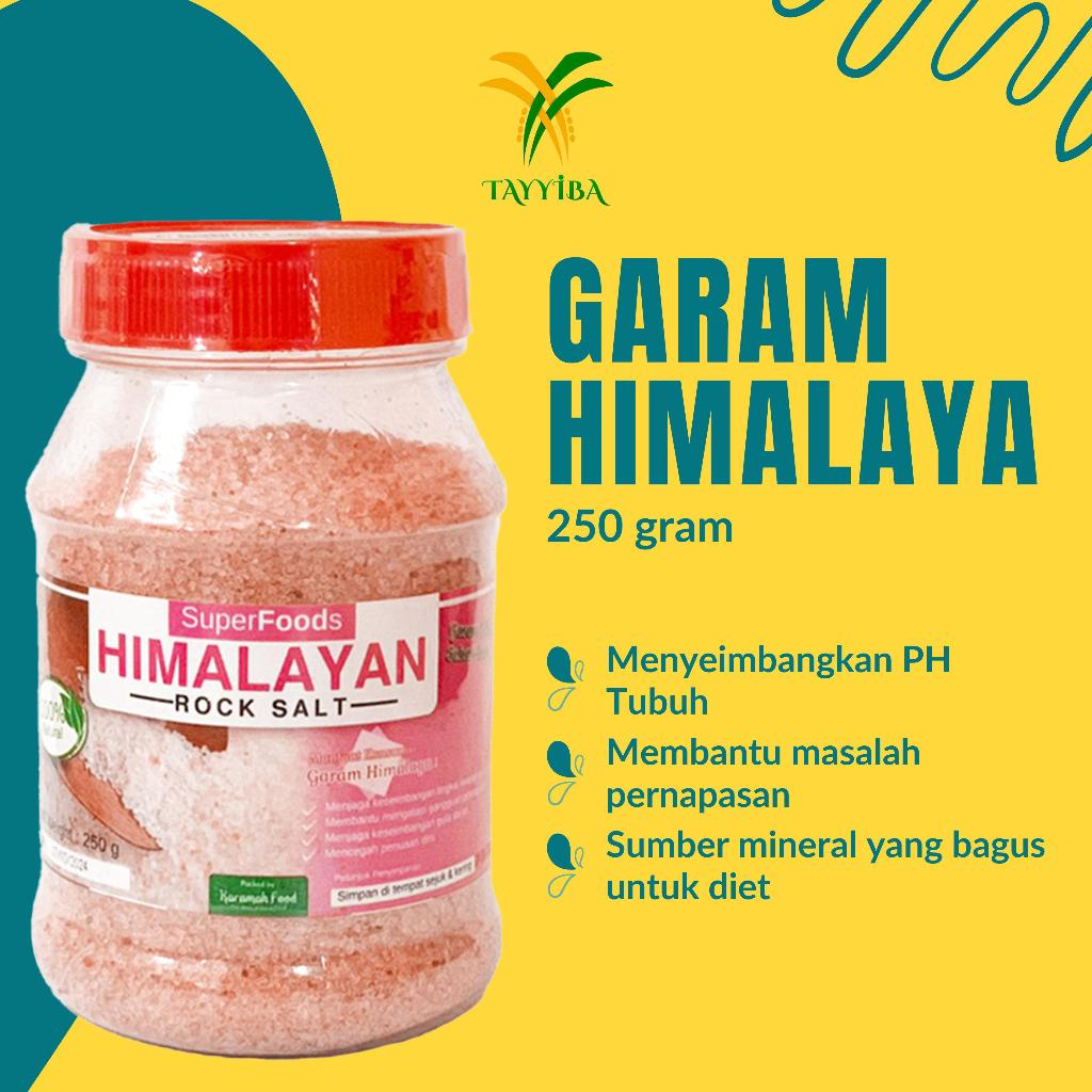 

Garam Himalaya Murni Super Fine Untuk Diet Keto MPASI Herbal Sehat 250gr