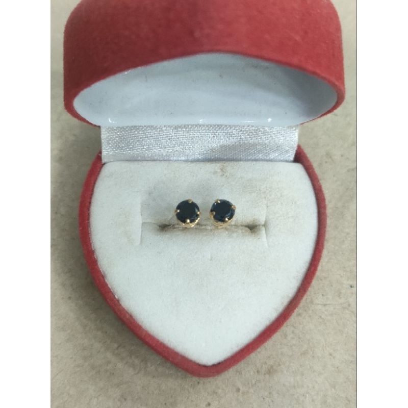 giwang desi mata hitam 1/2 gram emas muda