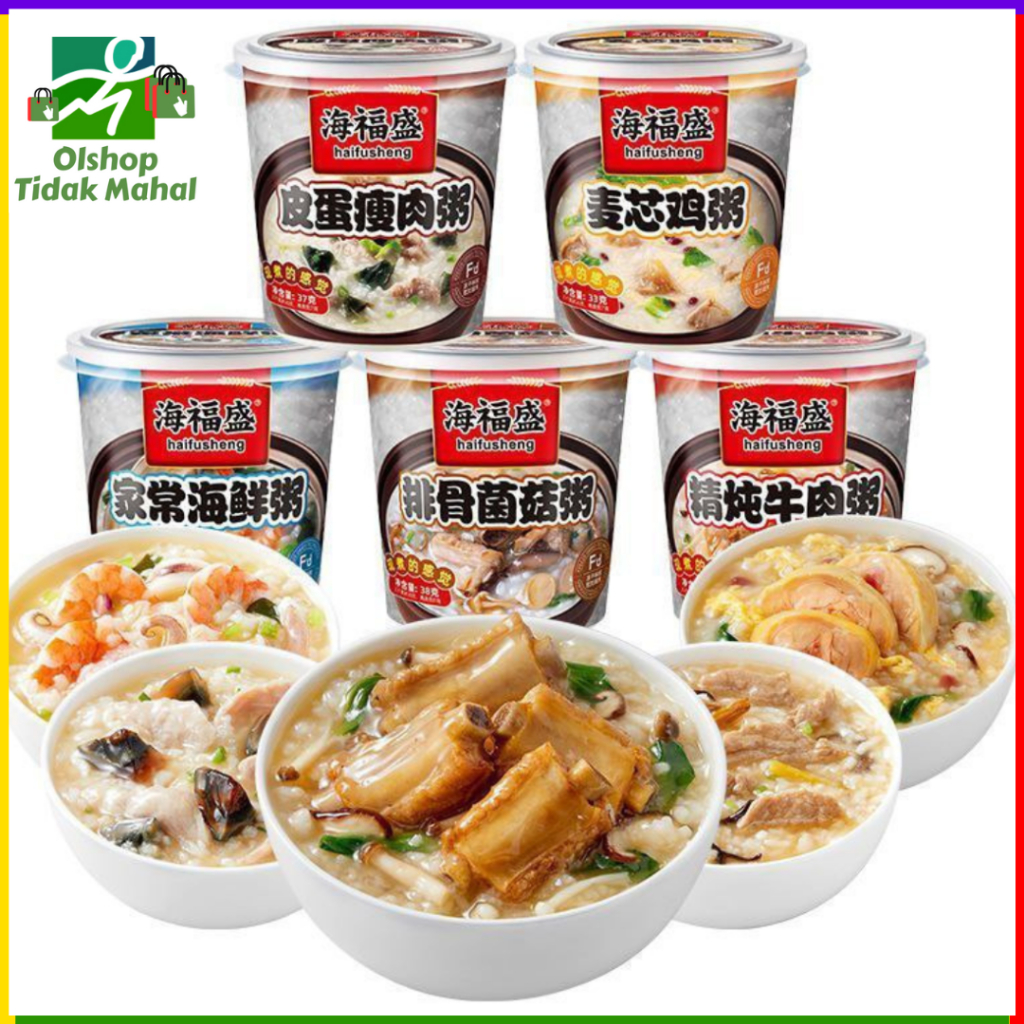 

[NON HALAL] Bubur Instan Daging Asli / Freeze Dried Porridge
