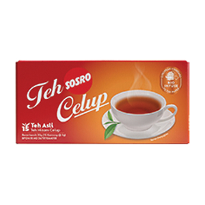 

SOSRO TEH CELUP BLACK TEA BOX 15x2g