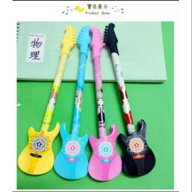 

1pcs Pulpen karakter gitar