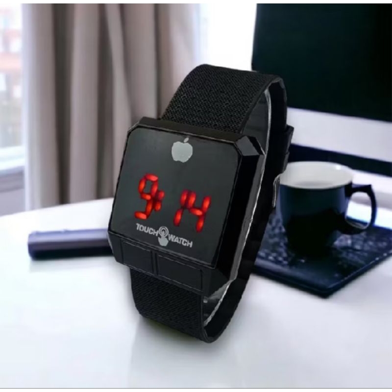 Jam Tangan Fashion Logo Apel Full Touch Watch - Model Terbaru