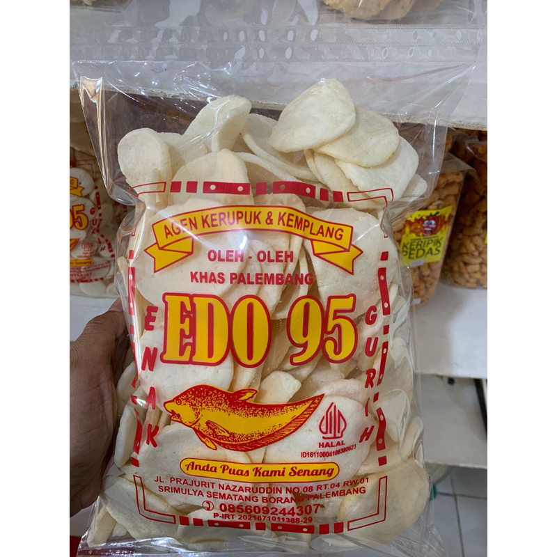 

Kemplang Tipis Khas Palembang Ikan Gabus Edo95