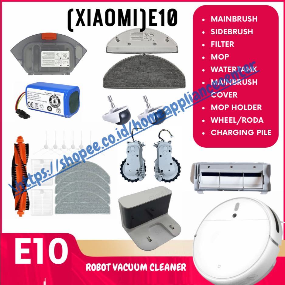 xiaomi E10 Mijia Mi Robot Vacuum  WATERTANK BATRE / BATERAI / BATTERY WALKING WHEEL RODA MOP FILTER