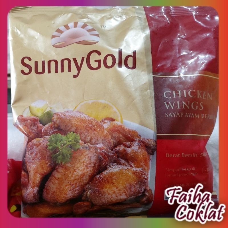 

SUNNY GOLD CHICKEN WINGS, KARAGE, NUGGET POP UK 500 GR,CHICKEN TULIP 500GR