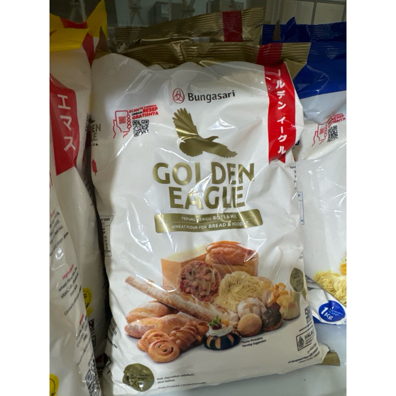 

Bungasari golden eagle tepung protein tinggi 1kg