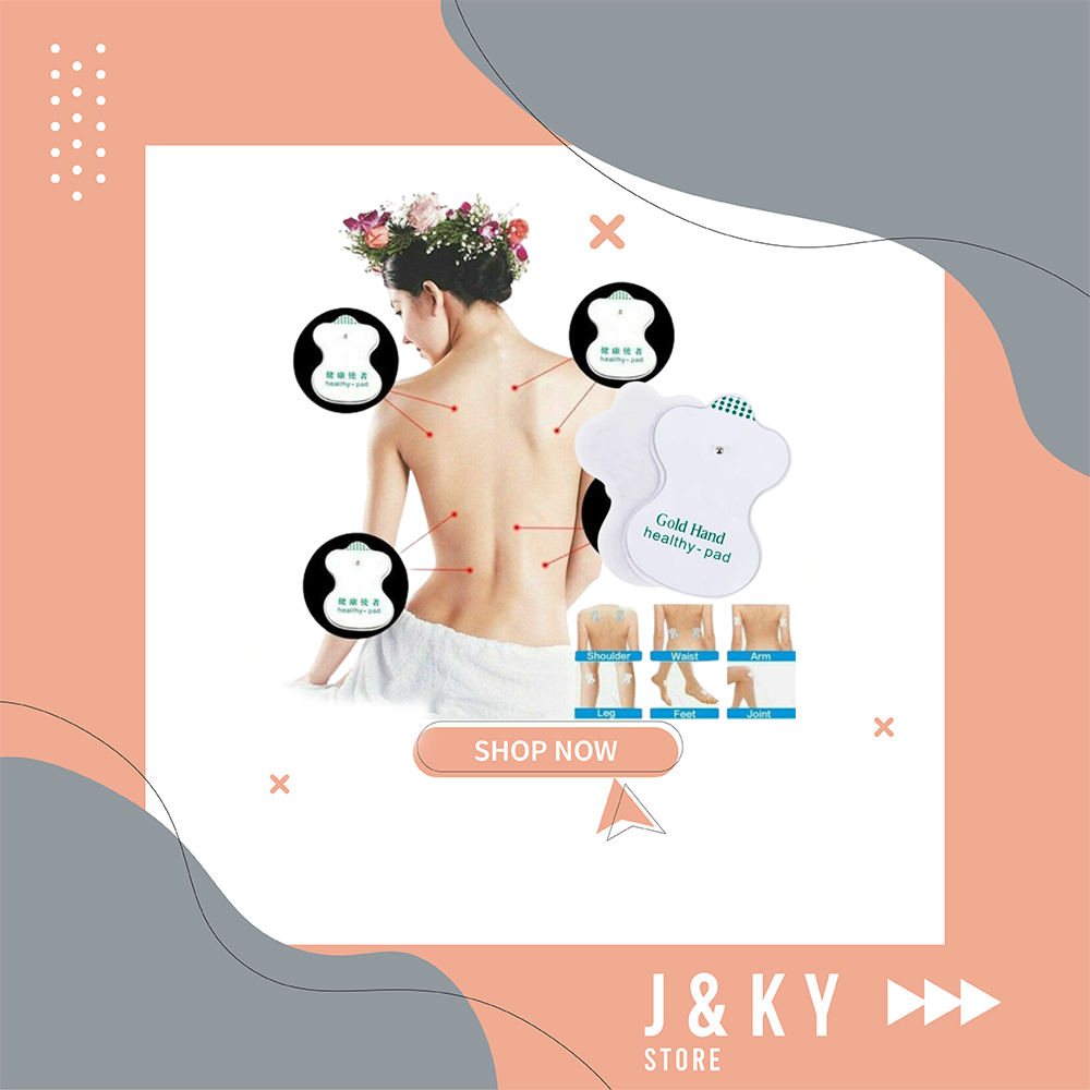 Lembar Gel Pad Akupuntur Alat Terapi/Elektroda Tempel Putih/Tempelan Pad Untuk Therapy Machine - Ele