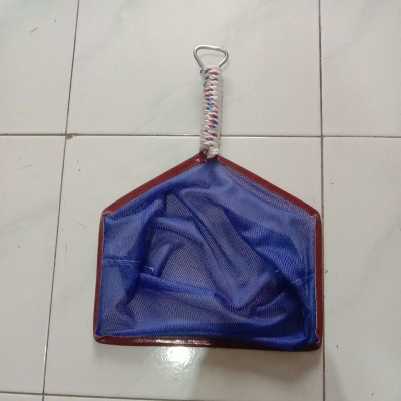 serok ikan halus lebar 24cm.serok ikan hias.serok bibit ikan.serok ikan bahan halus