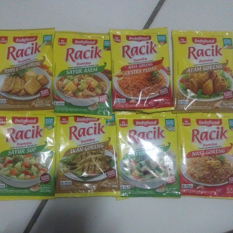 

Bumbu racik siap pakai berat 80gram