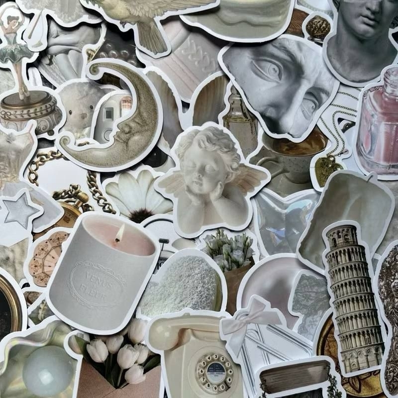 

15pcs COQUETTE STICKER / STICKER AESTHETIC / sticker deco / retro sticker / sticker soft pastel / sticker pastel / journaling deco / sticker pink