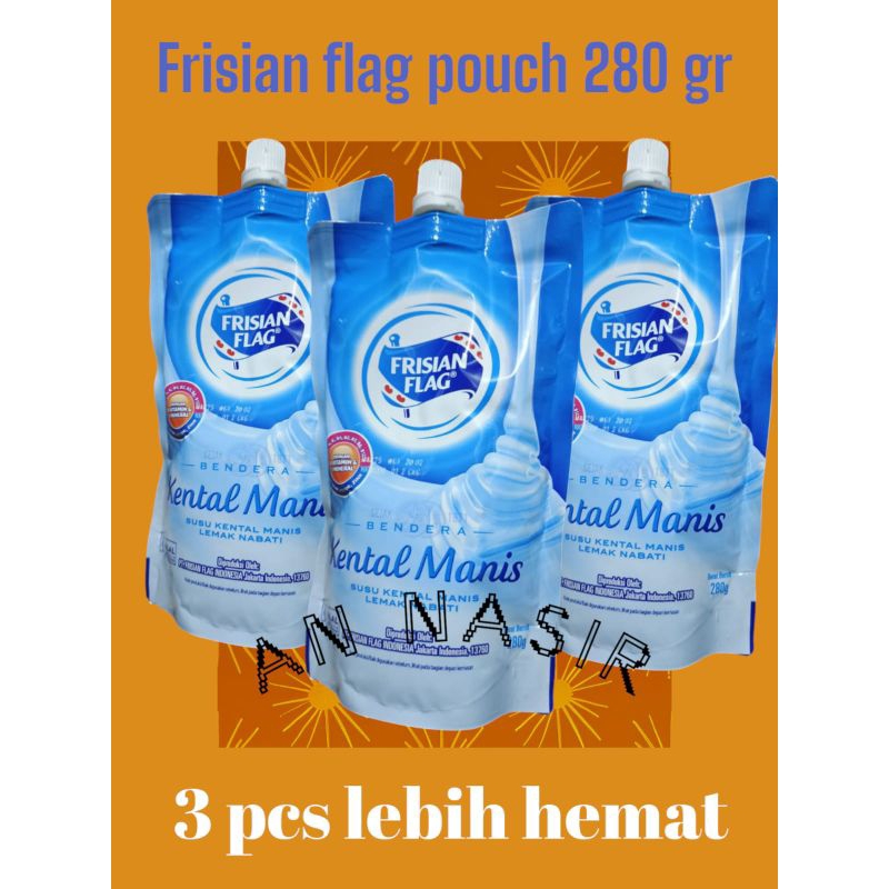 

FRISIAN FLAG POUCH 280 gr murah - 3 pcs