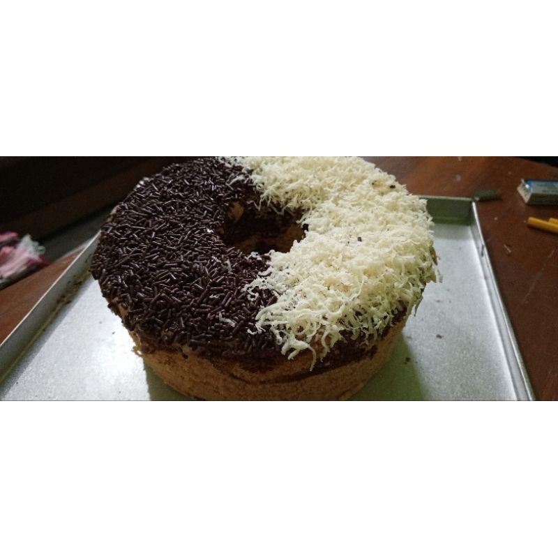 

Kue Bolu Jadul Toping Meses Keju