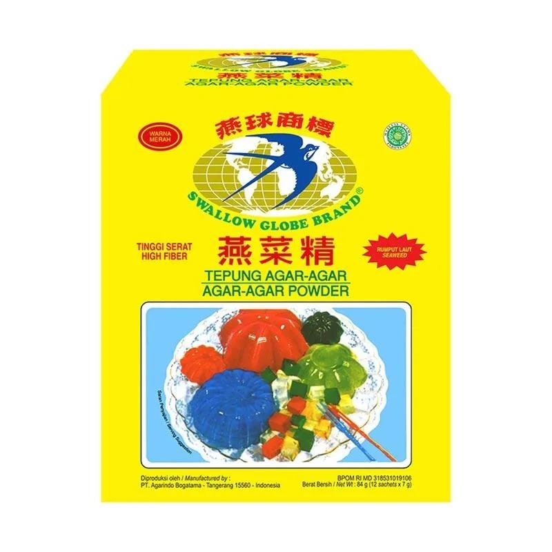 

SWALLOW GLOBE | Agar agar powder MERAH 7g