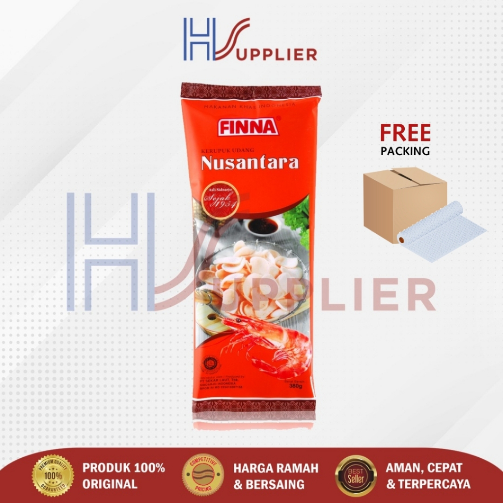 

Kerupuk Udang Nusantara Finna 380 Gr