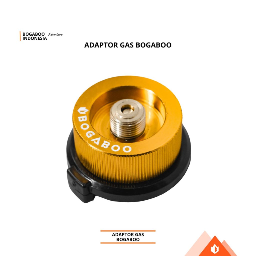 Bogaboo Adaptor Konektor Penghubung Tabung Gas / Adaptor Kompor Gas /Burner Head Gas Propane