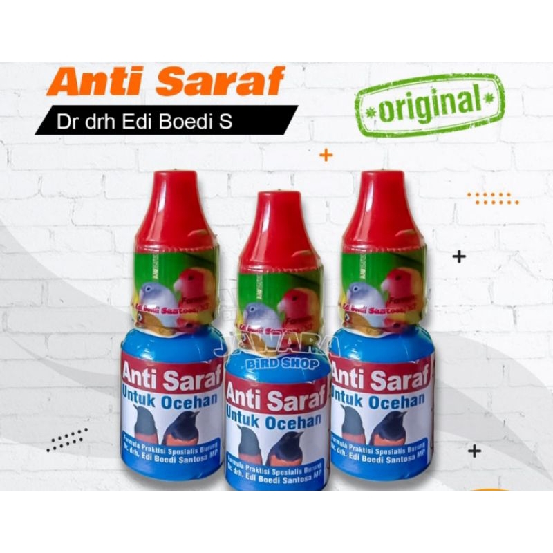 ANTI SARAF ORIGINAL OBAT BURUNG TETELO KEJANG