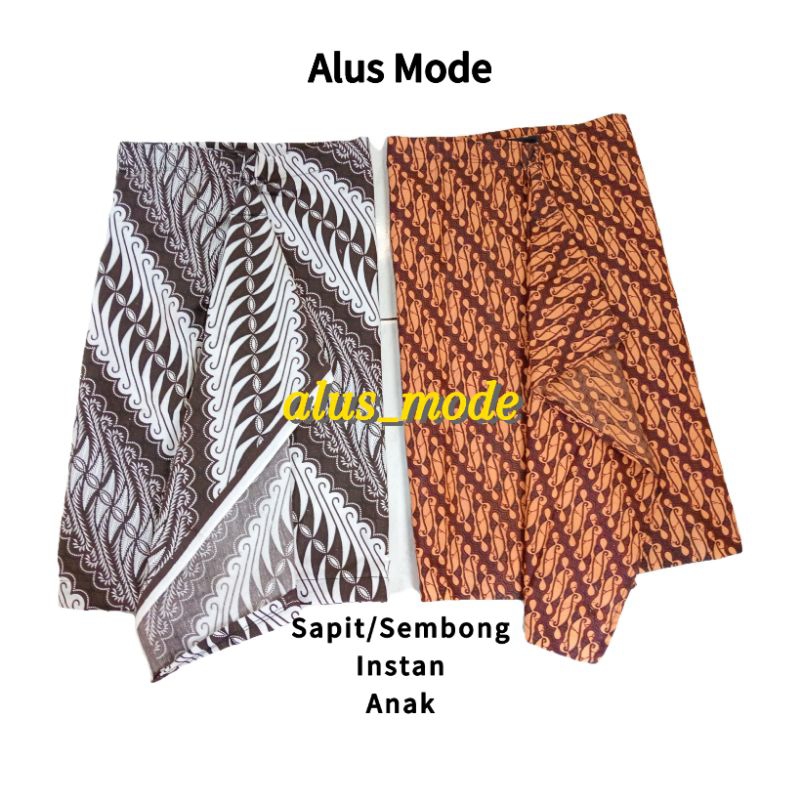 Sapit Urang Instan Sembong Instan Sapit Urang Anak Sapit Urang Dan Blangkon Sapit Urang Dewasa Sapit