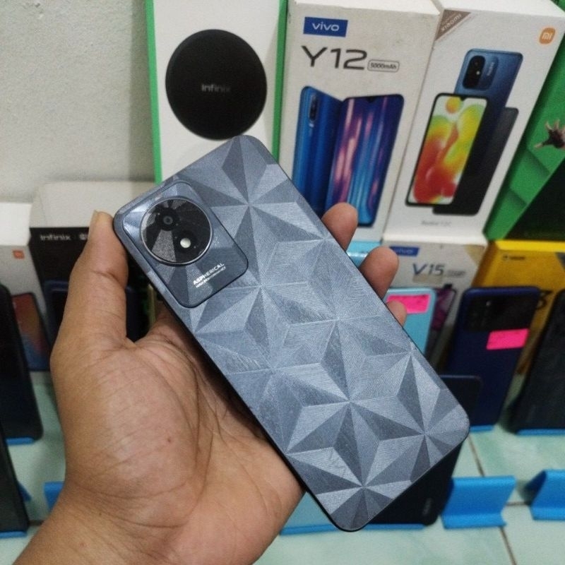 Vivo Y02T Ram 4/64 hp & cas nominus second mulus garansi 1 bulan