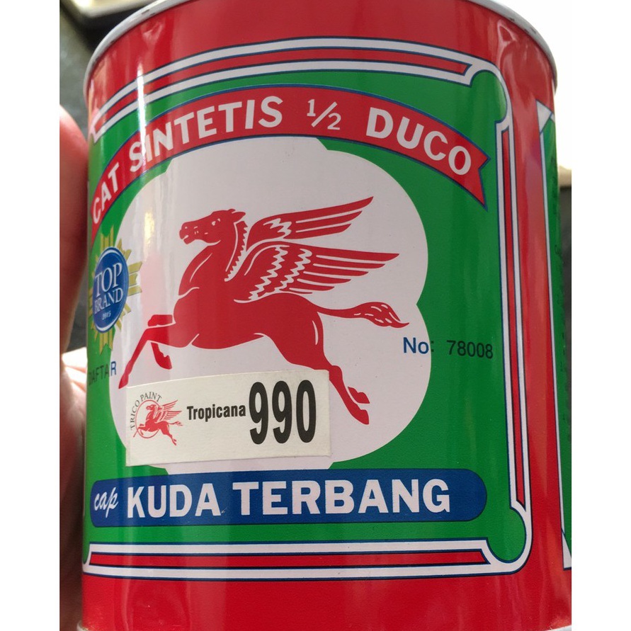 

DIJAMIN MURAH Cat Minyak Trico Paint cap Kuda Terbang 9 Liter