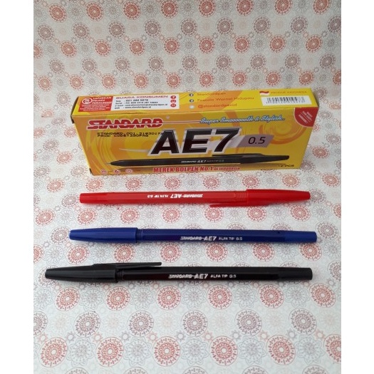 

PRODUK TERBARU Pen Pena Pulpen Bolpen Standard AE7Balpoin Standar AE7