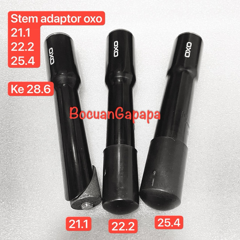 Stem adaptor oxo 21.1 22.2 25.4 ke 28.6