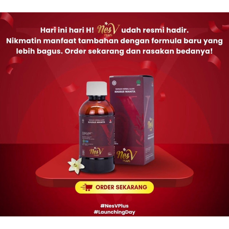 Nesv Plus asli produk HWI // MADU HERBAL KHUSUS WANITA