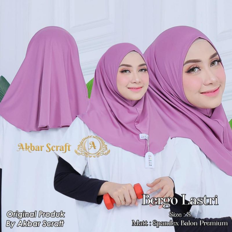 Hijab instan bergo lestari By akbar