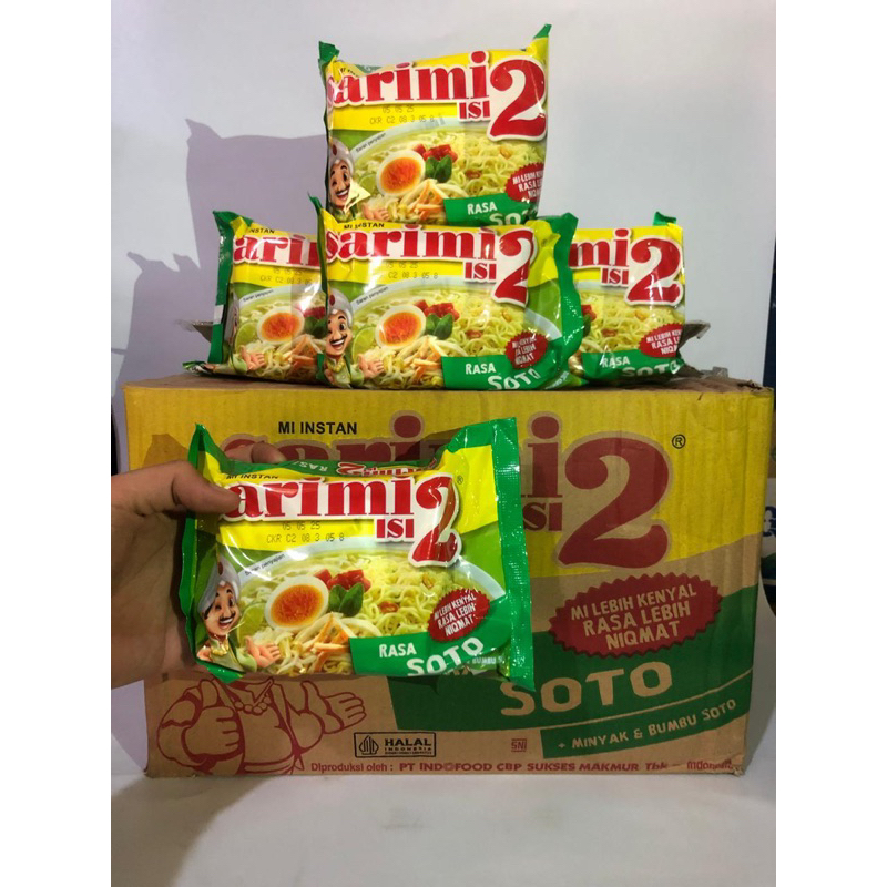 

Sarimi dan Sakura goreng Per pcs