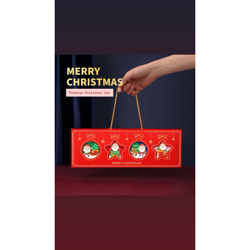 

premium christmas box / kotak hamper / kotak natal / souvenir sovenir / gift box