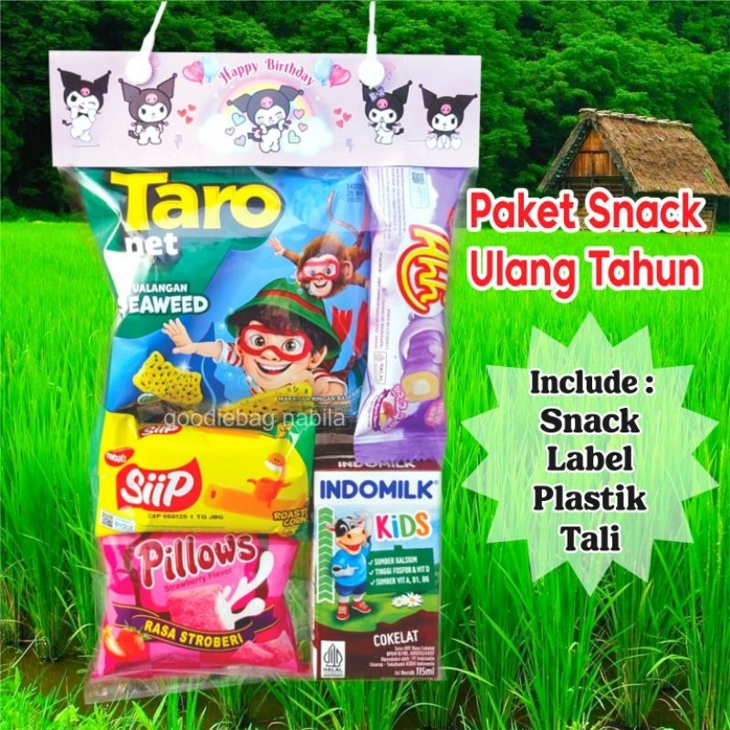 

Paket Snack / Bingkisan Ultah / Snack Ulang Tahun Anak / Hadiah Hampers Snack / Parcel Ultah / Paket Snack Ultah