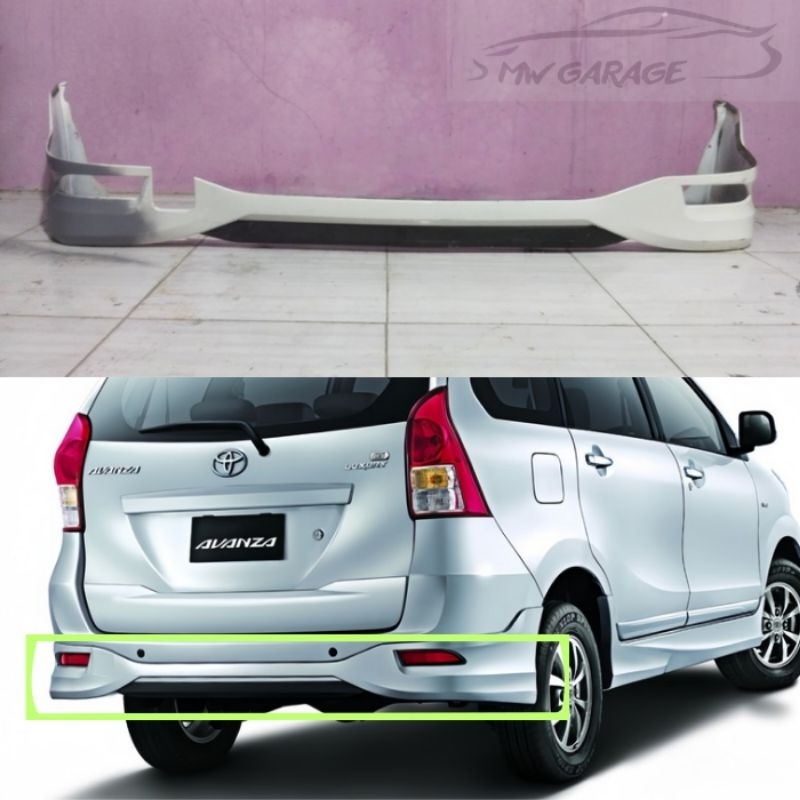 Bodykit belakang Avanza Luxury 2012 2013 2014 2015 Original