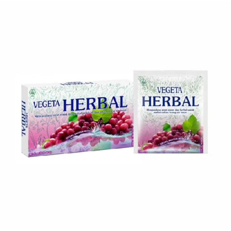 

VEGETA HERBAL untuk melancarkan BAB ( 6 sachet )