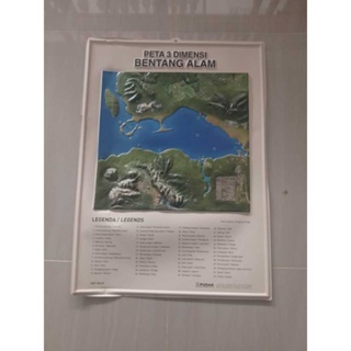 PETA 3 DIMENSI BENTANG ALAM