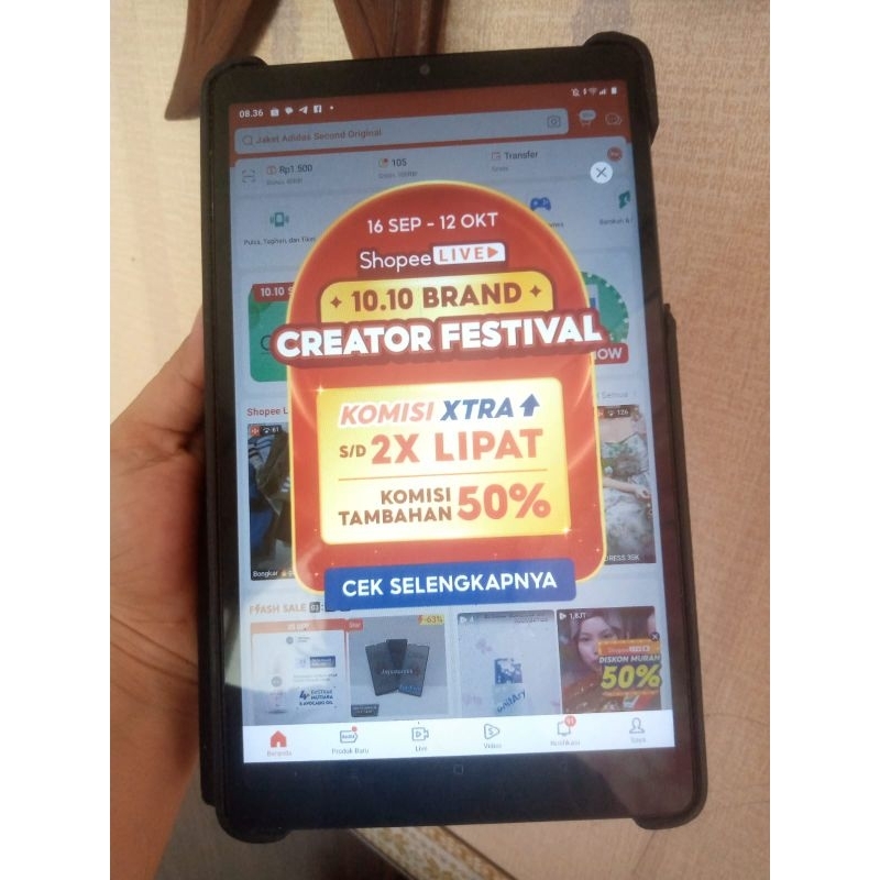 realme pad mini bekas/second ram3/32