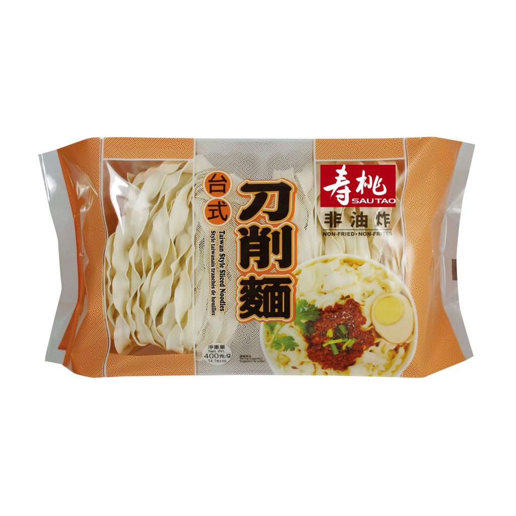 

Sau Tao Taiwan Style Sliced Noodles / Mie Kering Gandum 400 GR